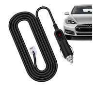 Radar Detector Adapter Cable - 78,74 pollici Car Power Cord | RJ11 - Connettore convertitore - ABS Replacement Lead with LED Indicator for Vector Radar Detectors Easy Driving Use