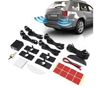 radar di parcheggio, Qiilu Parking Radar System ， Intelligent Parking Radar Alert Kit 4 Sensor Probe LED Display Automobile Reverse Assistance System