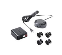 radar inverso Universale Car Parking Sensor Kit 4 Sensor Buzzer Auto Reverse Detection Distanza Invertire Distanza Invertire Auto Work Radar Sound Alarm Car Parking Reverse Radar (PT01-B)