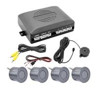 Radar Retromarcia Posteriore Per Auto CPU Dual Core Sensore Parcheggio Video Monitor Assistenza Alla Display Digitale Sensori Di Parcheggio(Grey)