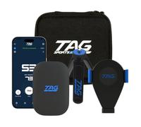 Radar sportivo TAG ONE con custodia per il trasporto - Accurato tracciatore di velocità di passo e velocità di uscita, durata della batteria di oltre 6 ore, attrezzatura portatile per allenamento da
