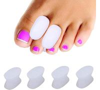 Raddrizza Dita Dei Piedi, Separatore Dita Piede, 4 pezzi, Sovrapposizione Toes separates-Dita Incrociate e Più & di Dita a Martello & Toe Artiglio Alluce Valgo Correttore