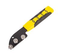 Raddrizzatore a crimpare - Strumento manuale per piercing tubi, in acciaio inox PP resistente, facile raddrizzamento parallelo del tubo | Accessorio per raddrizzatore per elettricisti in rame e
