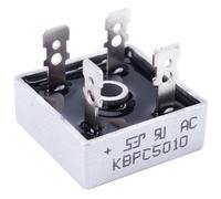 Raddrizzatore a Ponte a Diodi Monofase 4X 50A 1000V in Metallo KBPC5010