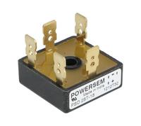 Raddrizzatore a ponte trifase PSD 25T/12: 1200V If: 25A Ifsm: 380A POWER