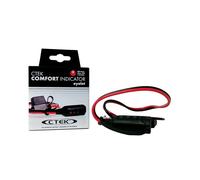 CTEK INDICATOR EYELET M8, Indicatore LED dello Stato di Carica della Batteria per Batterie Difficili da Raggiungere, 8mm, Per Tutte le Batterie al Piombo da 12V e Caricabatterie CTEK fino a 10A