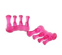 Raddrizzatore e separatore professionale per dita dei piedi, per adulti, 2 pezzi, distanziatore morbido