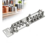 Raddrizzatore manuale e semi-automatico, in acciaio inox, con scanalatura a V e strumento per raddrizzare cavi, piastra a rullo per montaggio su banco per cavi fino a 10 mm², filo metallico morbido da