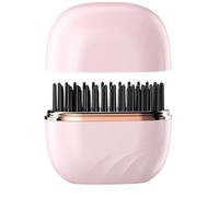 Raddrizzatore per capelli - Spazzola per capelli riscaldata, mini pettine riscaldato, strumento di acconciatura portatile senza fili per donne che viaggiano, spose, appassionate di, salone di