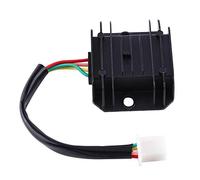Raddrizzatore per moto, Raddrizzatore per moto 12V Raddrizzatore in lega di alluminio per Motocicletta Scooter Ciclomotore