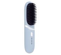 Raddrizzatori per capelli da donna - Spazzola lisciante professionale portatile ricaricabile, 3 livelli di temperatura, per donne e uomini viaggi stili breve lungo ricci ondulati spiaggia soggiorno