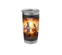 Radha e Krishna Amore Bicchiere termico in acciaio inox doppia parete