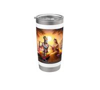 Radha e Krishna Amore Bicchiere termico in acciaio inox doppia parete