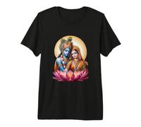 Radha e Krishna Amore Maglietta Premium