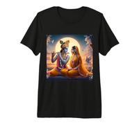 Radha e Krishna Amore Maglietta Premium