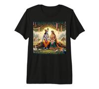 Radha e Krishna Amore Maglietta Premium