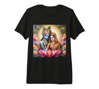 Radha e Krishna Amore Maglietta Premium