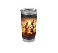 Radha e Krishna Love Bicchiere termico in acciaio inox doppia parete