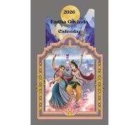 Radha Govinda 2026 Pocket Calendar: Srmati Radharani Sri Krishna 12 month travel planner, yearly organizer