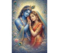 Radha Krishna Divine Love Notebook: A Peaceful Spiritual Journal for Reflection, Writing & Devotion