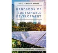 Radha R. Sharma Handbook of Sustainable Development (Tascabile)