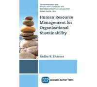 Radha R. Sharma Human Resource Management for Organizational Sustain (Tascabile)