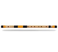 Radhe Flutes Fibra di PVC A Sharp Bansuri - Base Octave, Flauto professionale per destrorsi, per principianti, studenti, hobbisti e artisti di scena, durevole e di lunga durata