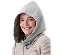 Radia Smart Cappuccio di Protezione EMF, Cappello Faraday, Anti-Radiazioni 5G, schermatura RF, Schermo WiFi, Cappotto Cervello, Grigio, Grigio, Taglia Unica