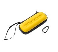 Radiacode Custodia protettiva rigida EVA con passante per polso e moschettone 102/103 Accessori, copertura in pelle PU antispruzzo (giallo)