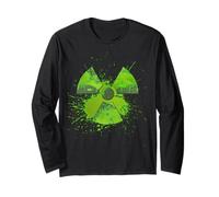 Radiactive Science Atomic Atom Maglia a Manica