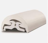 Radial 40 Flessibile PVC Rub Ferroviario FENDER Inserire Kit 1-5/8 X52 'Italia A