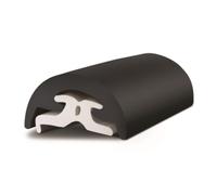 Radial 40 Flessibile PVC Rub Ferroviario FENDER Inserire Kit 1-5/8 " X52 Nera A