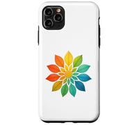 Radial Mandala Bloom - Simmetria astratta modello Art Design Custodia per iPhone 11 Pro Max