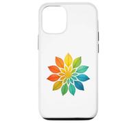 Radial Mandala Bloom - Simmetria astratta modello Art Design Custodia per iPhone 12/12 Pro