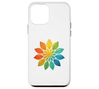 Radial Mandala Bloom - Simmetria astratta modello Art Design Custodia per iPhone 12 mini
