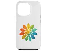 Radial Mandala Bloom - Simmetria astratta modello Art Design Custodia per iPhone 13 Pro