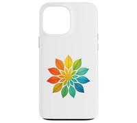 Radial Mandala Bloom - Simmetria astratta modello Art Design Custodia per iPhone 13 Pro Max