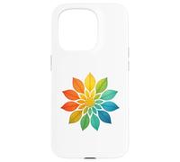 Radial Mandala Bloom - Simmetria astratta modello Art Design Custodia per iPhone 15 Pro