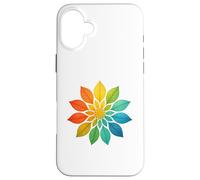 Radial Mandala Bloom - Simmetria astratta modello Art Design Custodia per iPhone 16 Plus