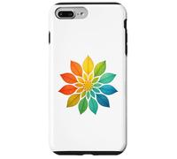 Radial Mandala Bloom - Simmetria astratta modello Art Design Custodia per iPhone 7 Plus/8 Plus