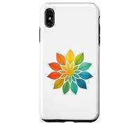 Radial Mandala Bloom - Simmetria astratta modello Art Design Custodia per iPhone XS Max