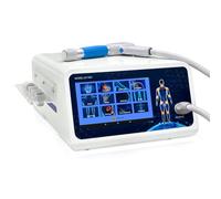 Radial Shockwave Therapy Machine - Macchina professionale per sollievo profondo dei tessuti e recupero muscolare, 5 livelli di energia, design indolore portatile per spalle, schiena, ginocchia e