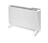 Radialight Sirio Radiatore Elettrico a Convezione Naturale Portatile Basso Consumo Controllo Digitale dei Consumi e della Temperatura Programmabile Protezione Umidità IP24 (1000W)