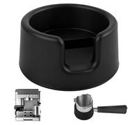 Radianeroryi Base di tampone per caffè, può resistere alle alte temperature di vapore, non si deforma o si rompe facilmente, base pestello, fondo antiscivolo, adatto per ninja ES601 manico caffè (nero