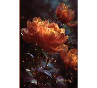 Radiant Bloom Journal: A Beautiful Notebook Featuring a Realistic Glowing Flower Surrounded by Magical Blooms and Glitter - Perfect for Writing, Reflection, and Creative Inspiration