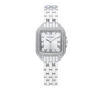 Radiant - Collezione Bahamas Luxe - Analogico. Bracciale da donna. Bracciale con quadrante argentato e cinturino in argento. Dimensioni: 28 mm. 3 ATM.