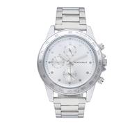 Radiant - Collezione Canarie - Analogico. Bracciale da uomo. Bracciale con quadrante argentato e cinturino in argento. Dimensioni: 45 mm. 5 ATM.