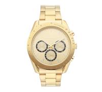 Radiant - Collezione Marlon - Orologio analogico. Orologio da polso per uomo. Orologio con bracciale, quadrante oro e cinturino oro. Dimensione 44mm. Resistenza all'acqua 5ATM.