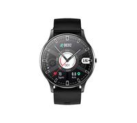 Radiant - Collezione Miami Black - Orologio intelligente, Smartwatch con frequenzimetro, misuratore di pressione sanguigna, del sonno e funzione dell' attività digitale. Compatibile con Android iOS.