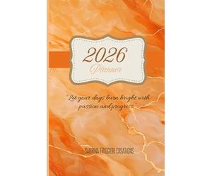 Radiant Days - 2026 Planner: 120 pages - featuring 12 monthly calendars, 53 weekly spreads, and lined note pages for goals and reflections
